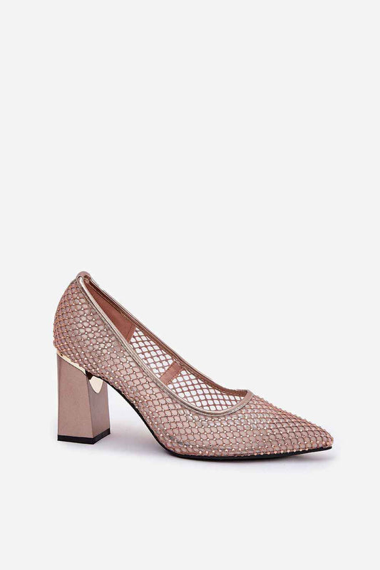 Escarpins talon large Step in style