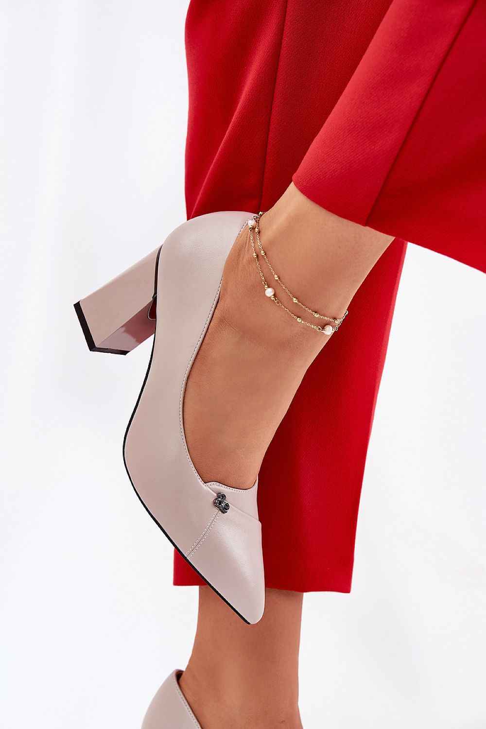 Escarpins talon large Step in style