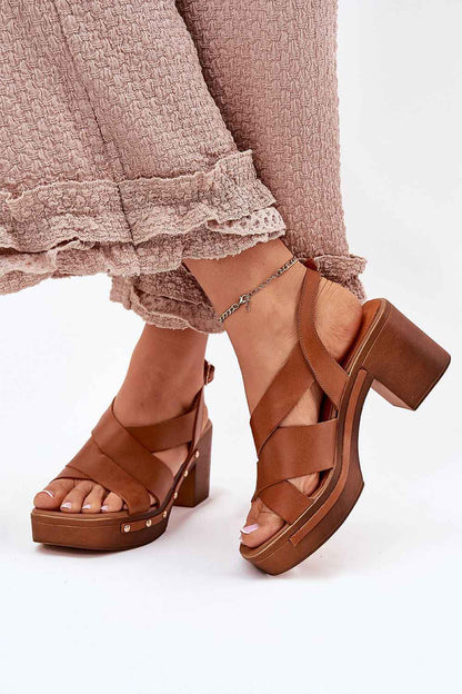 Sandales à talons Step in style