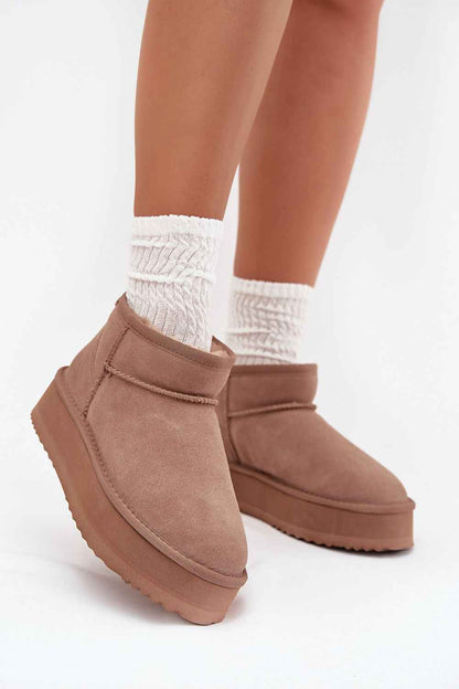 bottes de neige Step in style