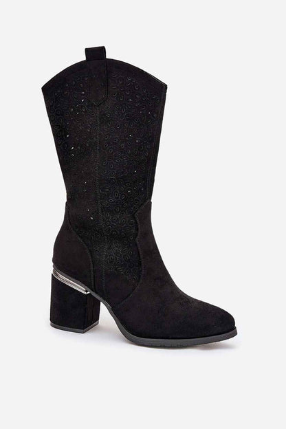 Bottes ajourées Step in style