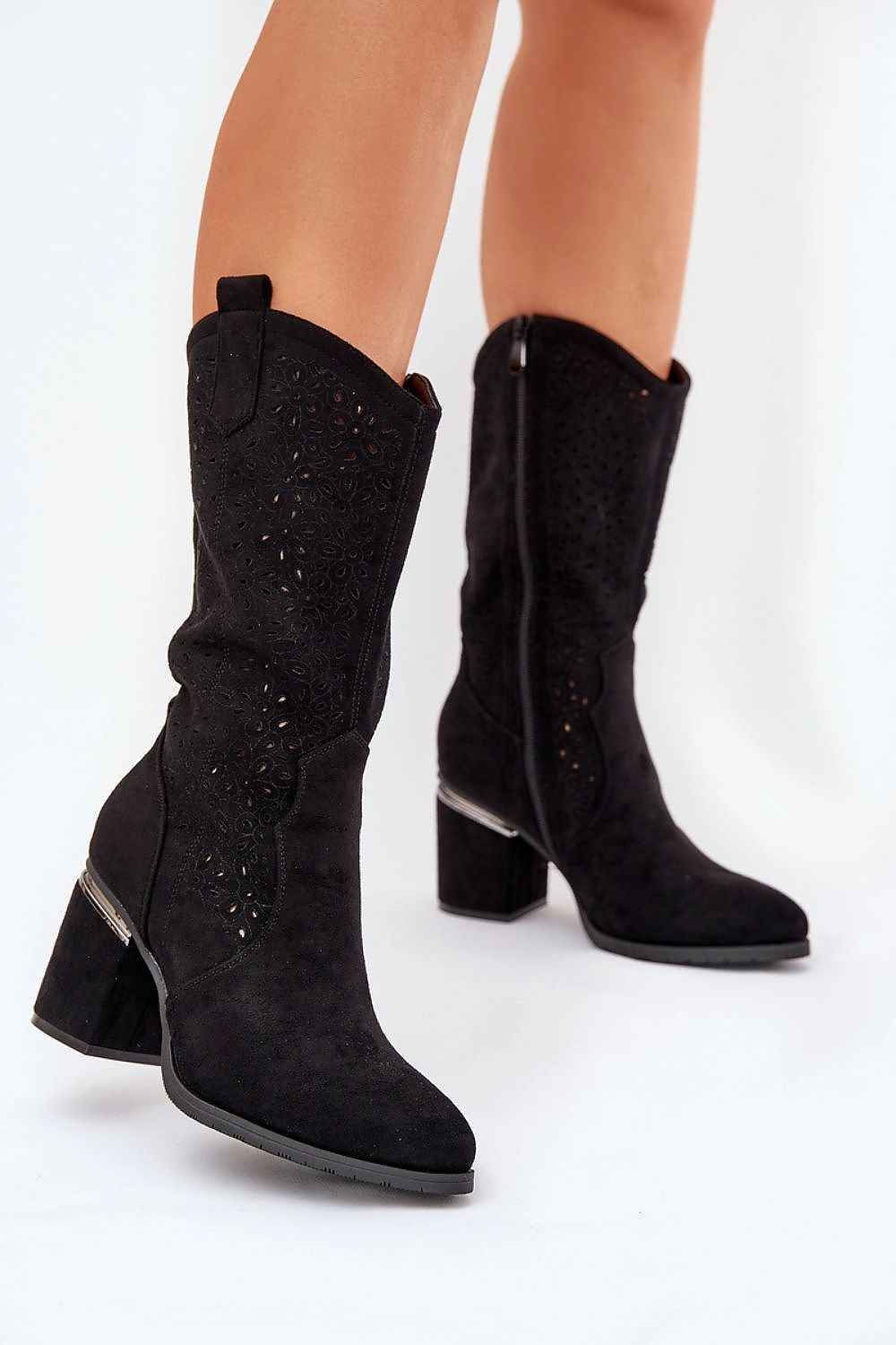 Bottes ajourées Step in style
