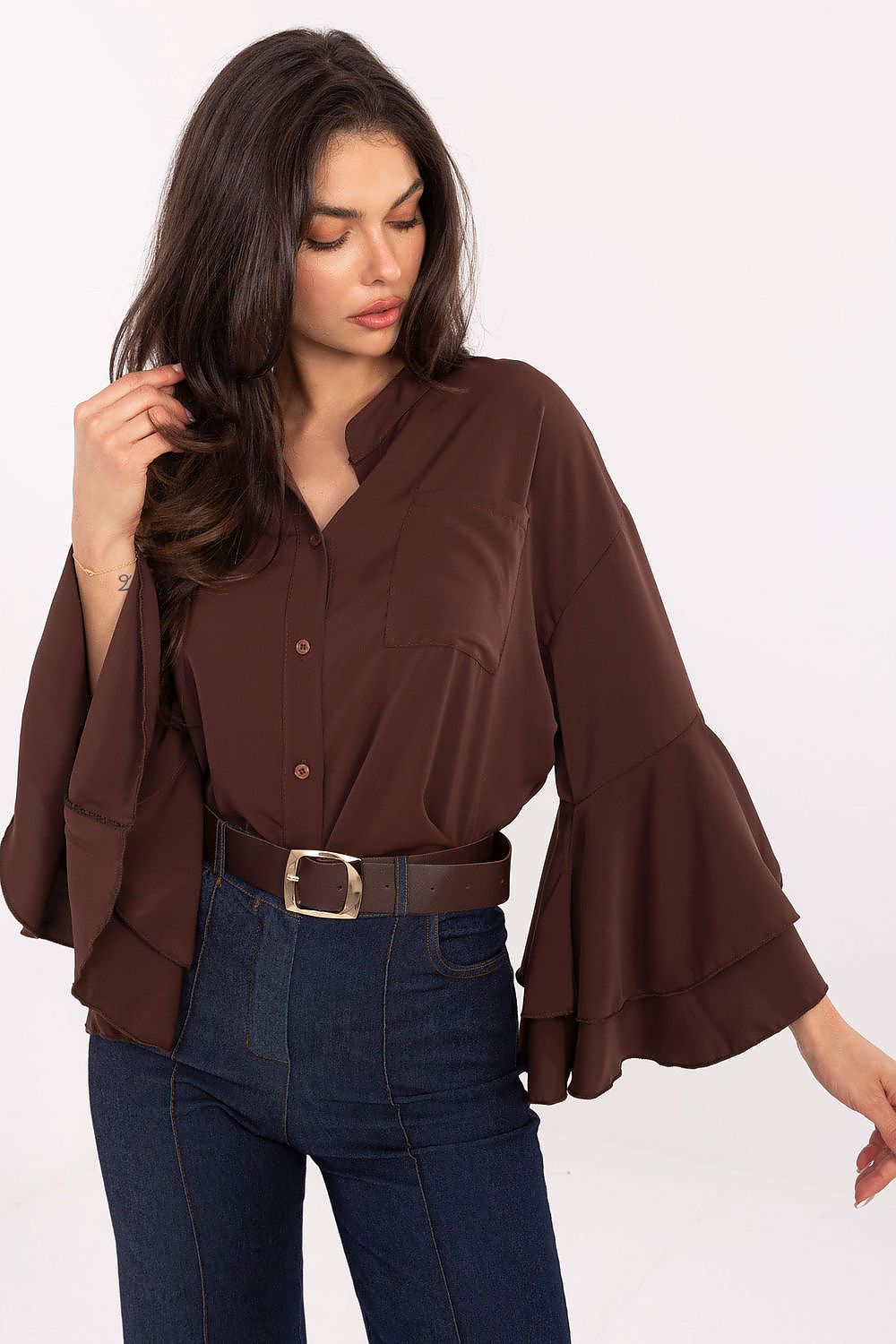  Chemise manche longue model 219625 Rue Paris 