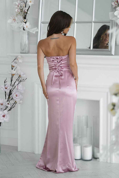 Robe longue Bicotone