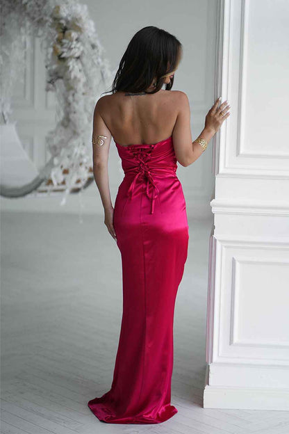 Robe longue Bicotone