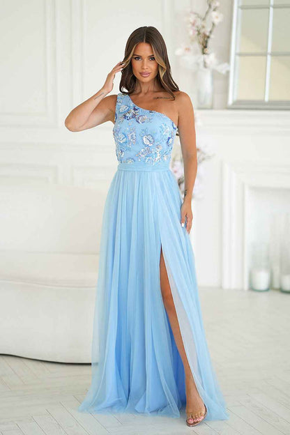Robe longue Bicotone