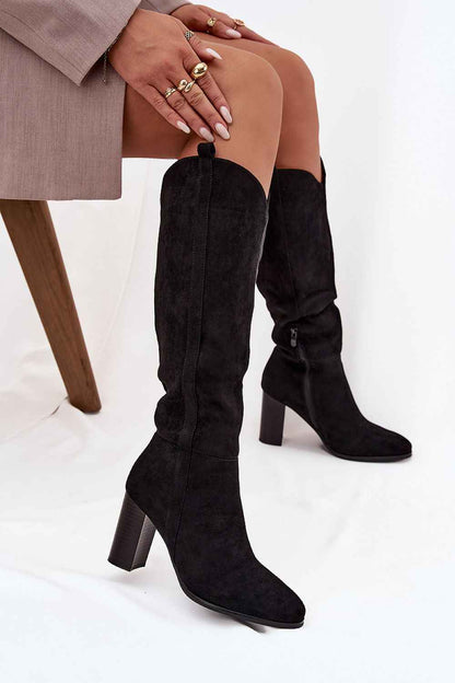 Bottes cuissardes Step in style