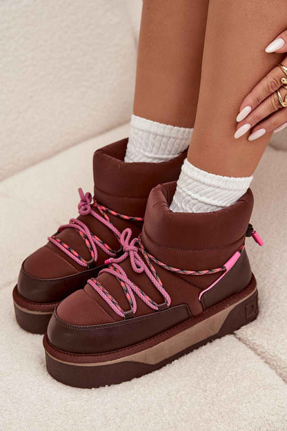 bottes de neige Step in style