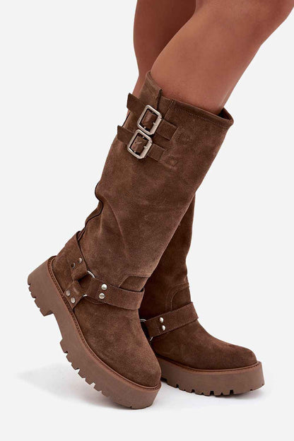 Bottes cuissardes Step in style