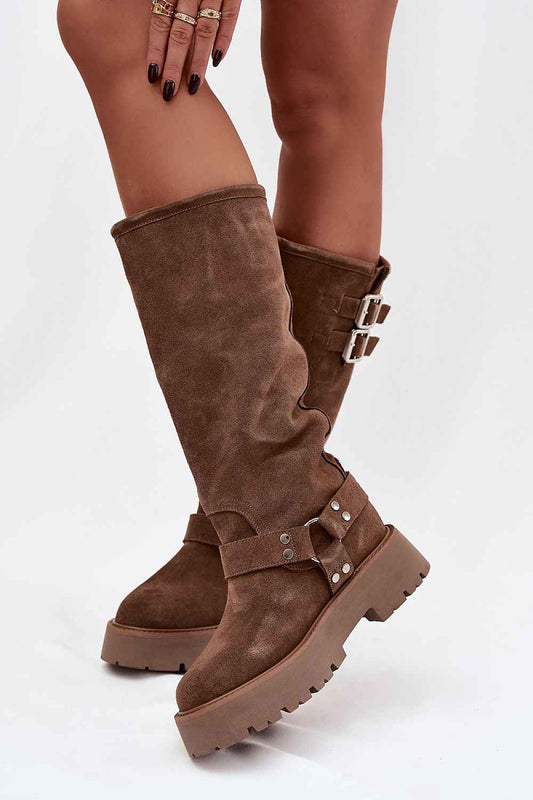 Bottes cuissardes Step in style