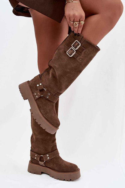 Bottes cuissardes Step in style