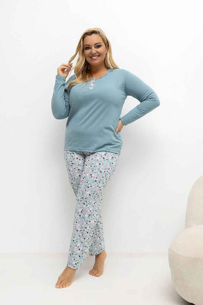 Pyjama Taille Plus Forever Pink