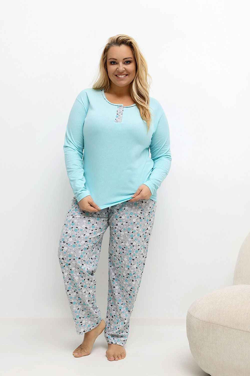 Pyjama Taille Plus Forever Pink