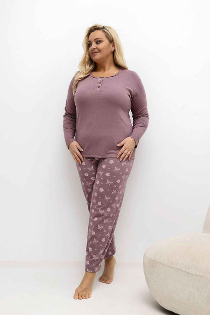 Pyjama Taille Plus Forever Pink
