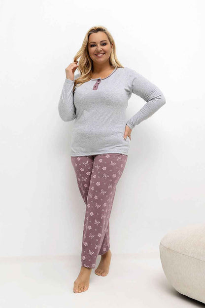 Pyjama Taille Plus Forever Pink