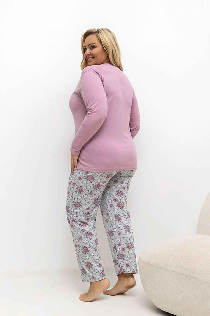 Pyjama Taille Plus Forever Pink