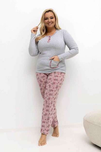 Pyjama Taille Plus Forever Pink