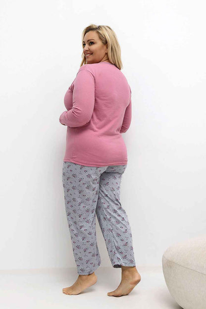 Pyjama Taille Plus Forever Pink