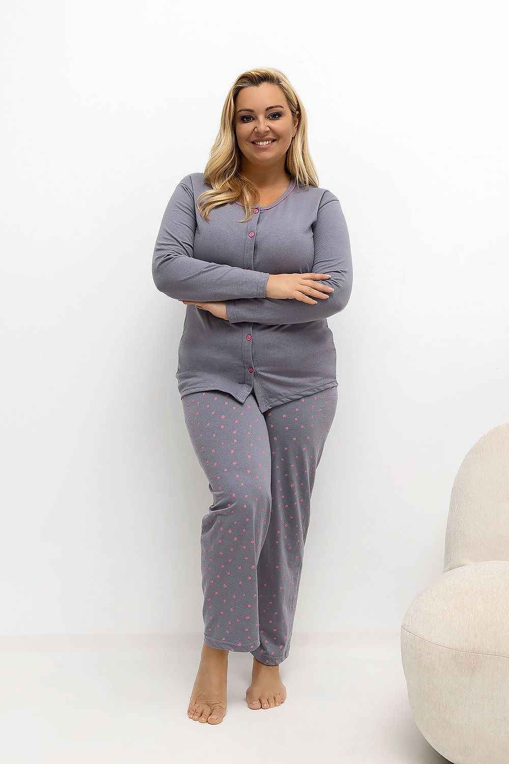Pyjama Taille Plus Forever Pink