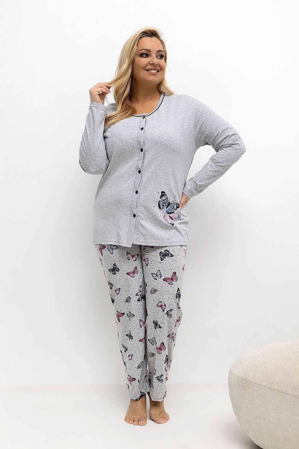Pyjama Taille Plus Forever Pink