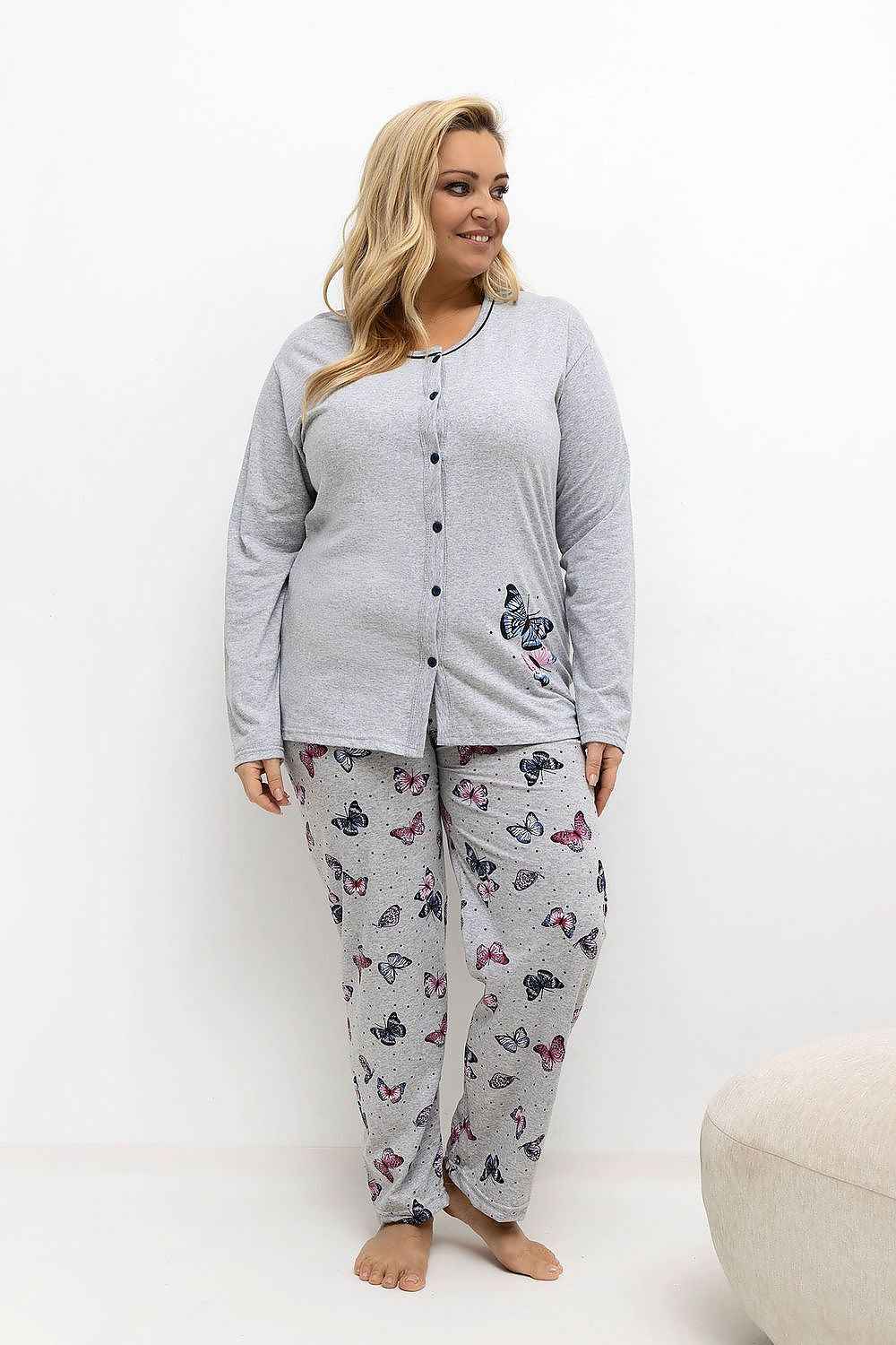 Pyjama Taille Plus Forever Pink