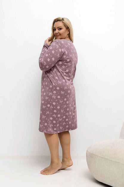 Chemise de nuit Plus Size Forever Pink
