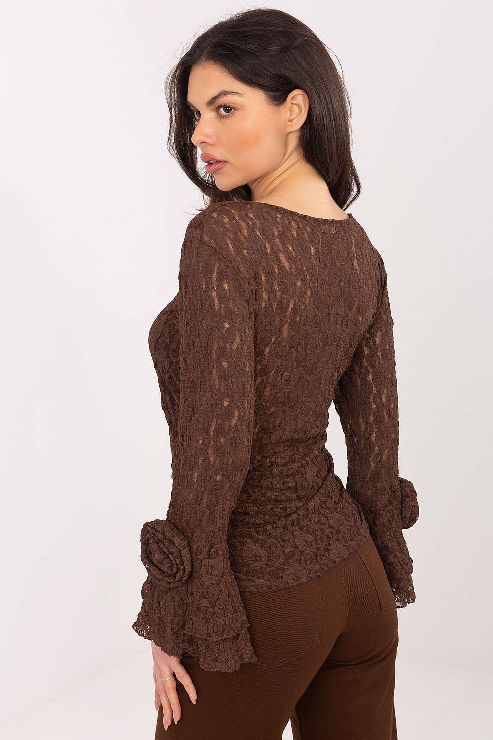  Blouse en dentelle model 222739 Italy Moda 