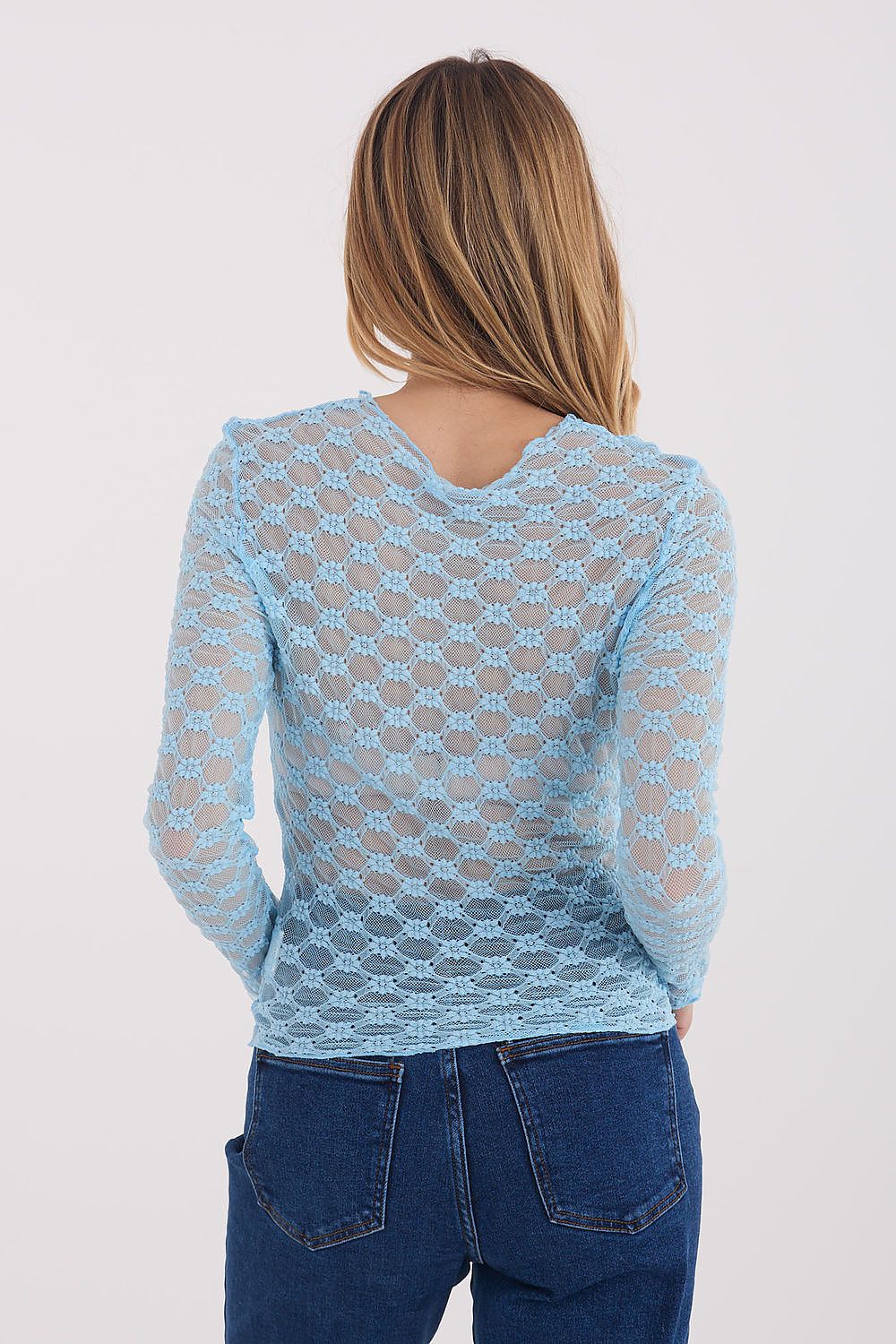  Blouse en dentelle model 223076 Factory Price 