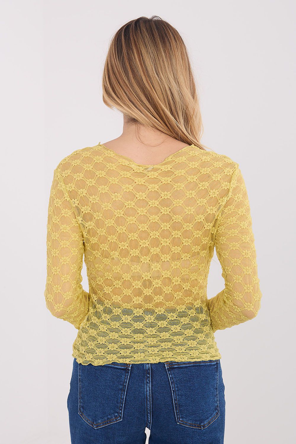  Blouse en dentelle model 223077 Factory Price 