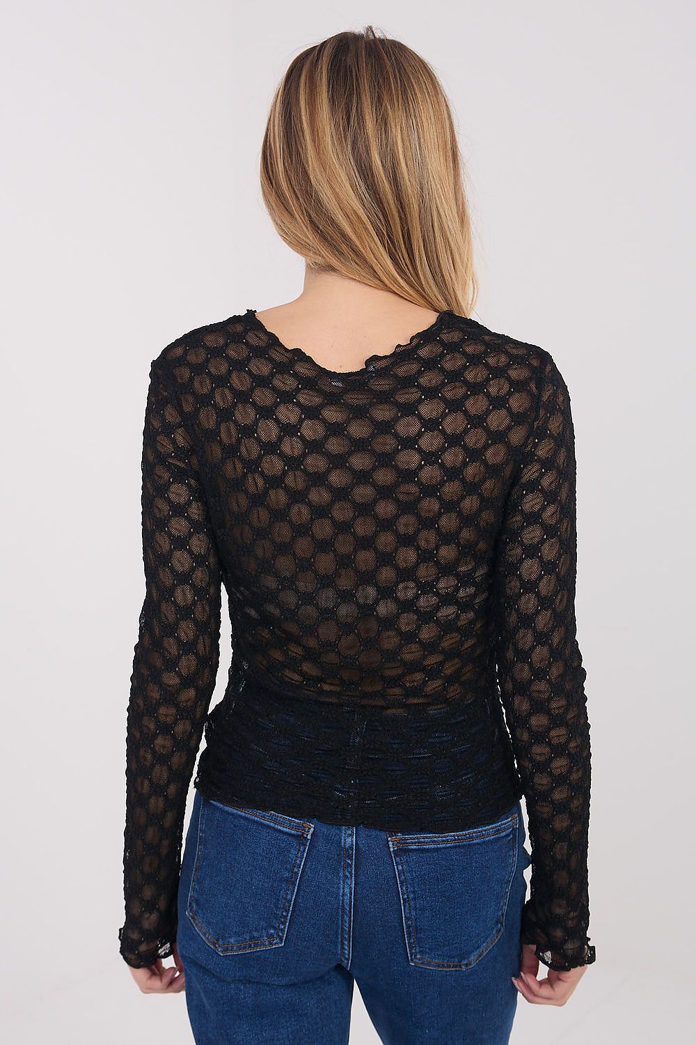  Blouse en dentelle model 223078 Factory Price 