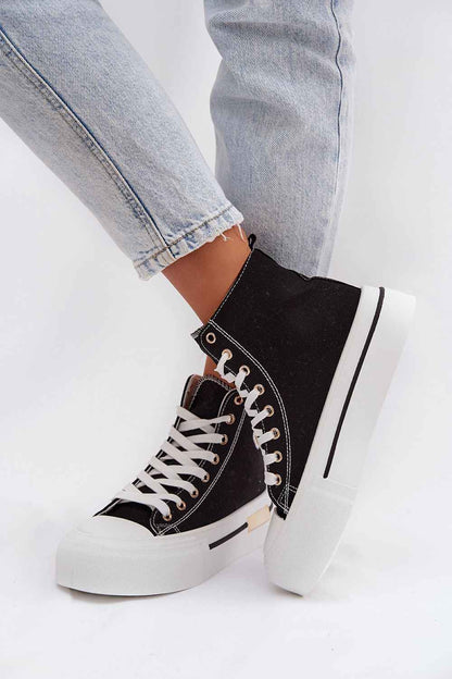 Baskets à plateforme Step in style