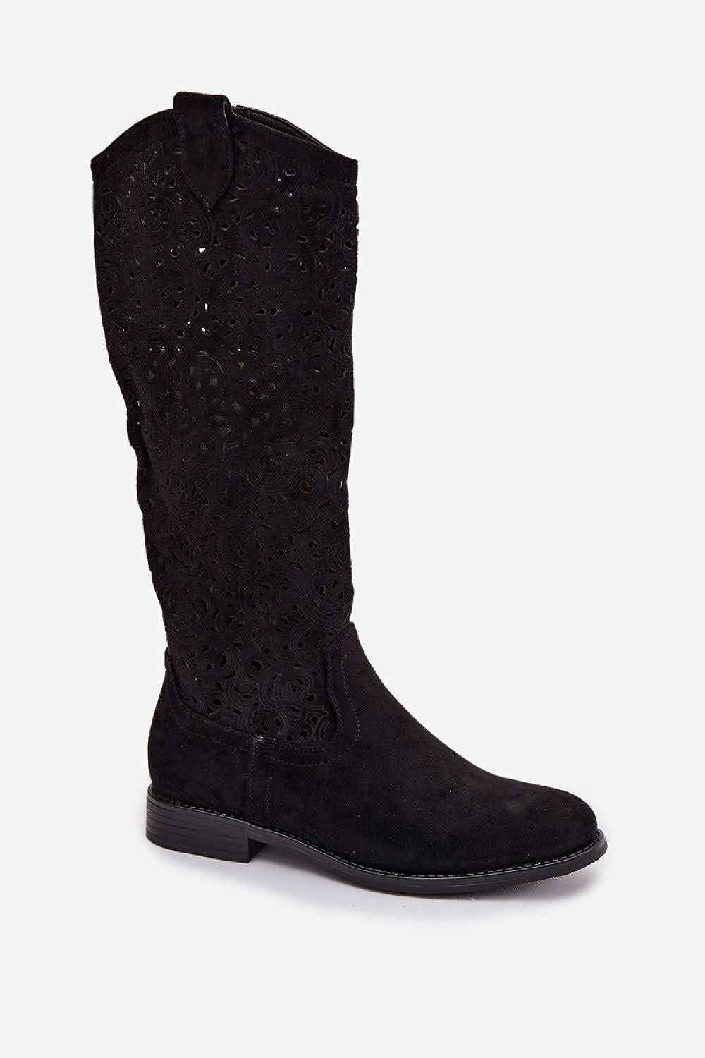 Bottes ajourées Step in style