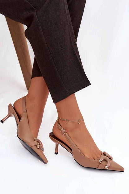 Sandales à talons Step in style