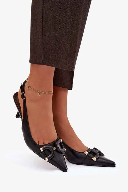Sandales à talons Step in style