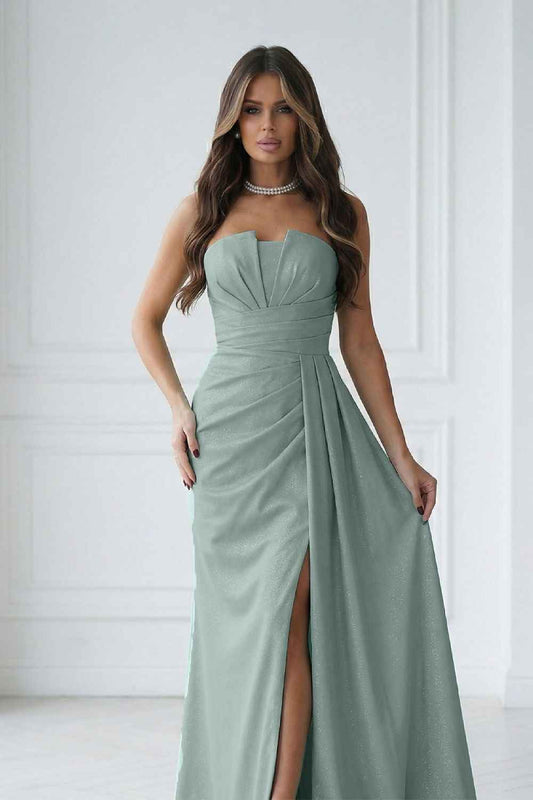 Robe longue Bicotone
