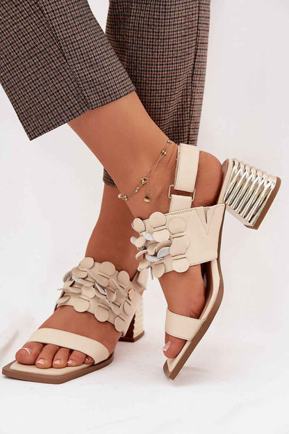 Sandales à talons Step in style