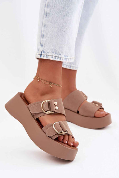 Sandales à plateforme Step in style