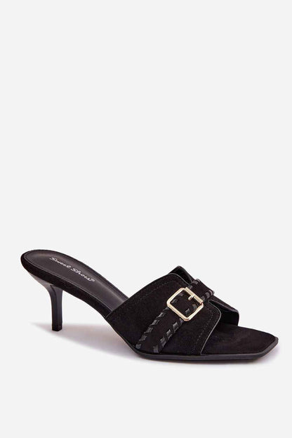 Des mules à talons Step in style