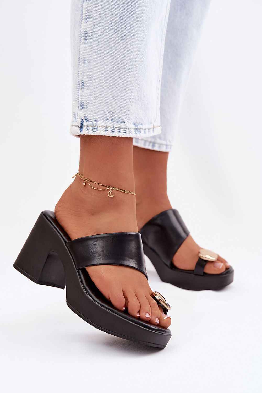 Des mules à talons Step in style