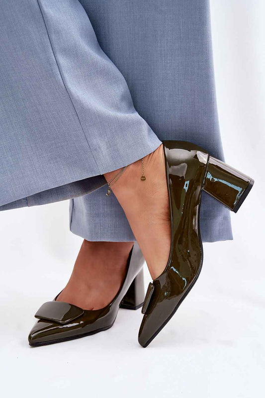 Escarpins talon large Step in style