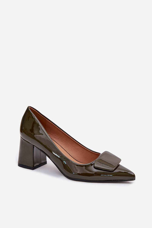 Escarpins talon large Step in style