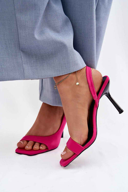 Sandales à talons Step in style