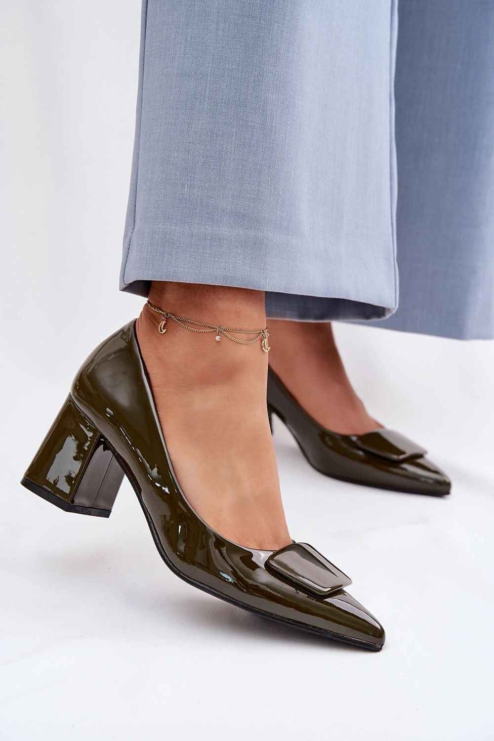 Escarpins talon large Step in style