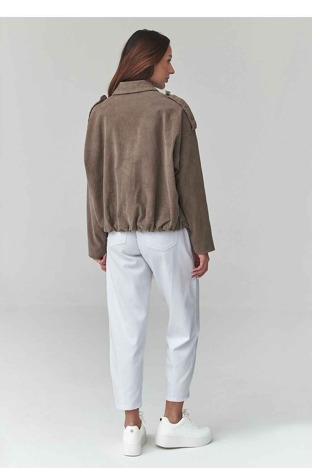 Veste en velours côtelé Makadamia