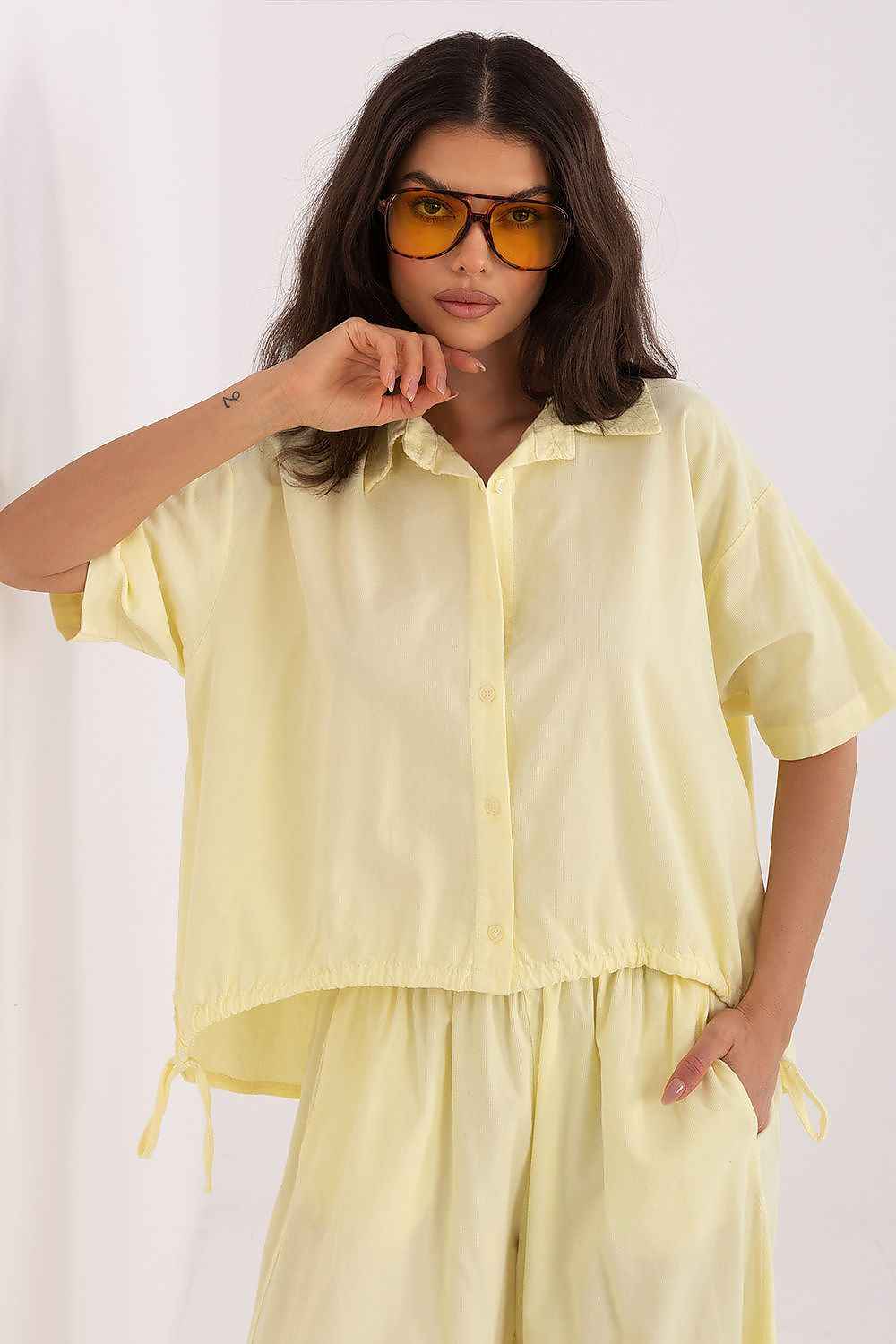 Chemise manche courte Italy Moda