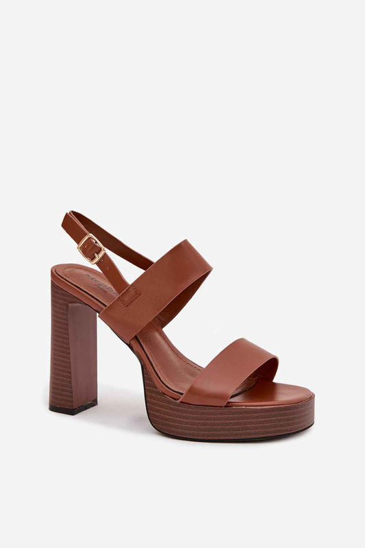 Sandales à talons Step in style