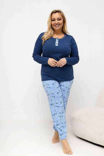 Pyjama Taille Plus Forever Pink