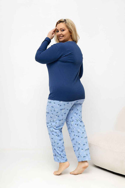 Pyjama Taille Plus Forever Pink