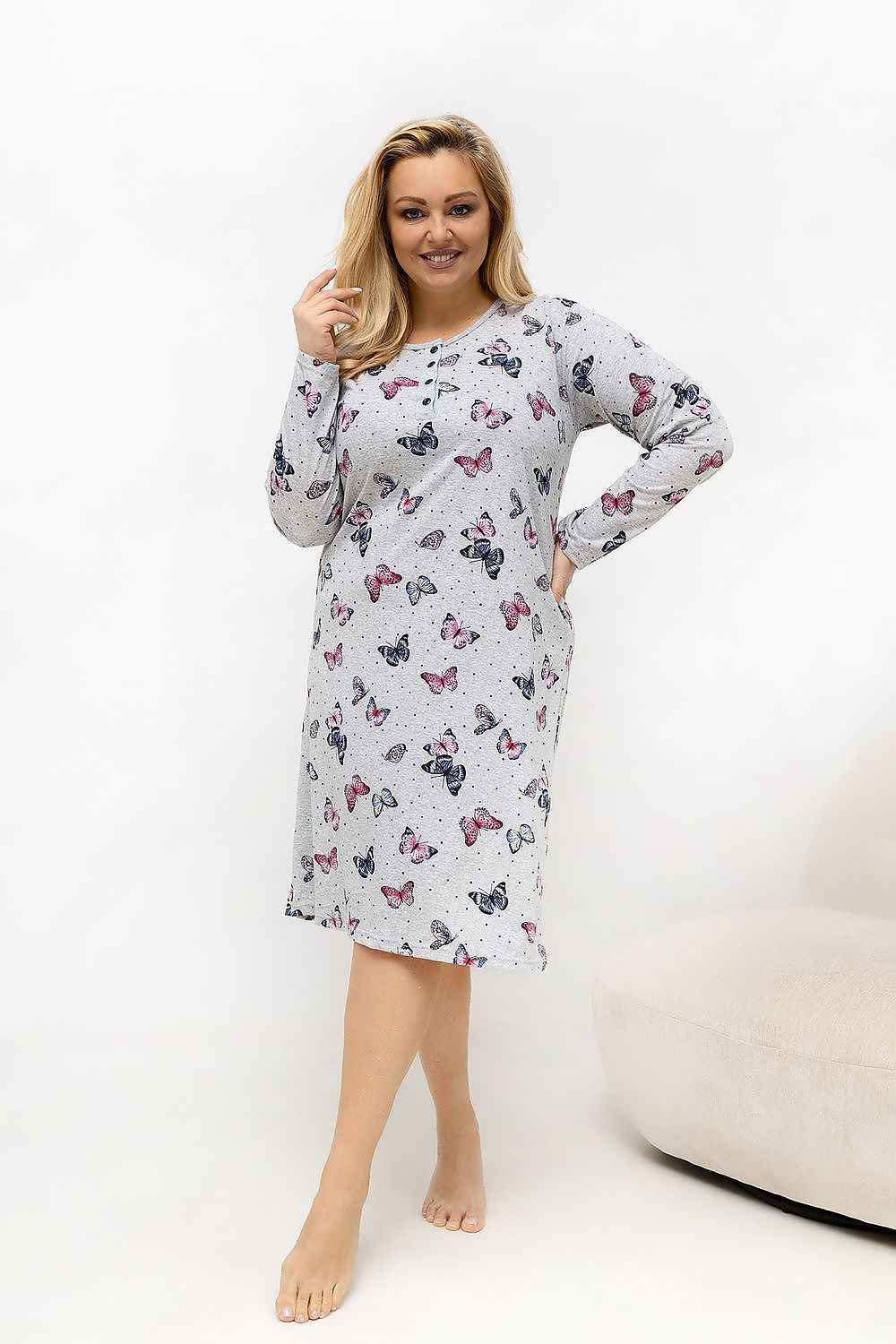 Chemise de nuit Plus Size Forever Pink