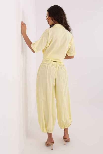 Pantalon en velours côtelé Italy Moda